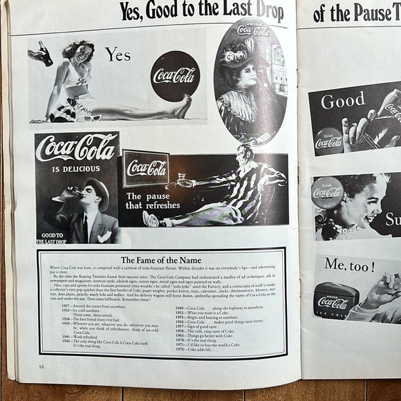VINTAGE🗝️The Wonderful World of Coca-Cola 1981 First Edition Book - Picture 5 of 6